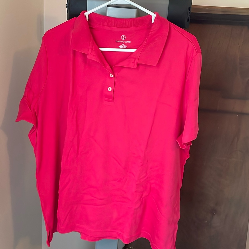 Women’s Lands’ End Polo- XXL